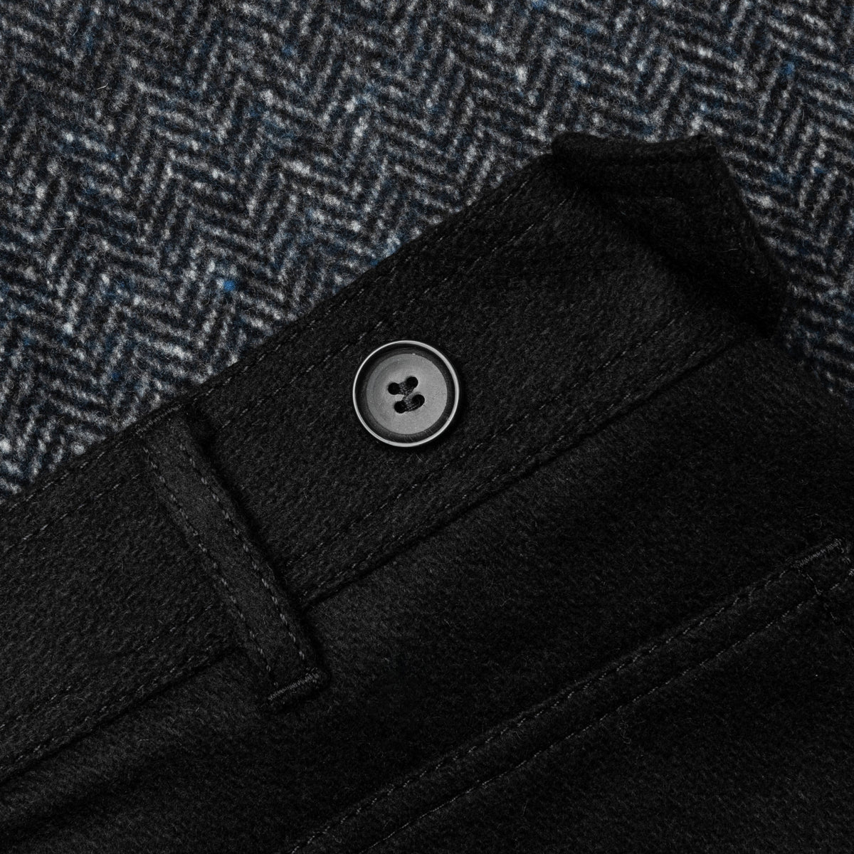 Comme Des Garcons SHIRT Woven Pants - Black/Navy
