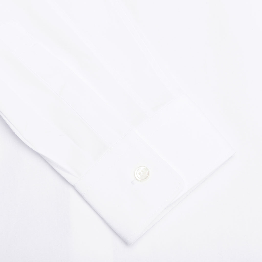 Black Heart Button Down - White