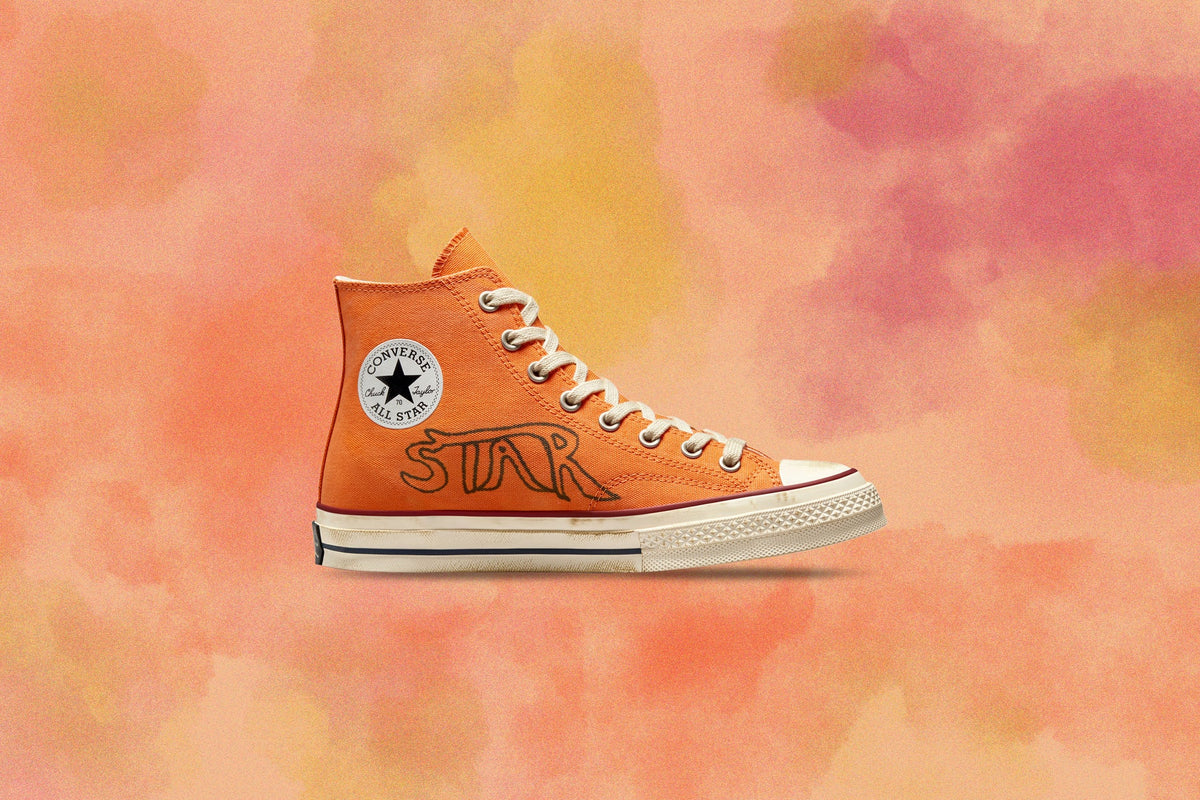 Converse x Come Tees Chuck Taylor 70 Hi - Sun Orange/Egret/Black