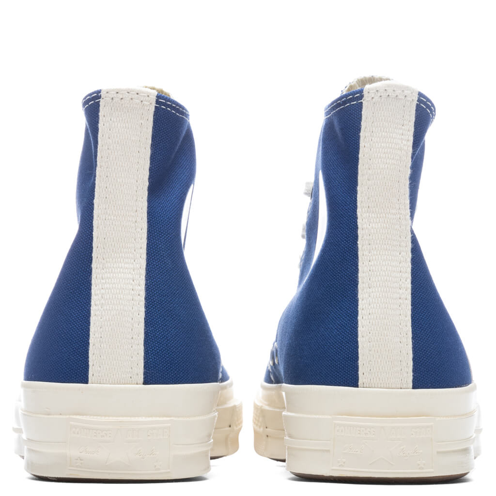 Converse x Comme Des Garcons PLAY All Star Chuck '70 Hi - Blue