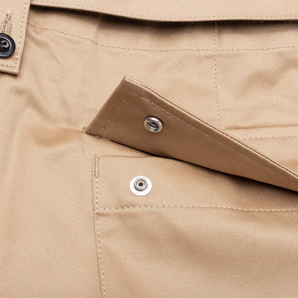 Cotton Chino Pants - Beige