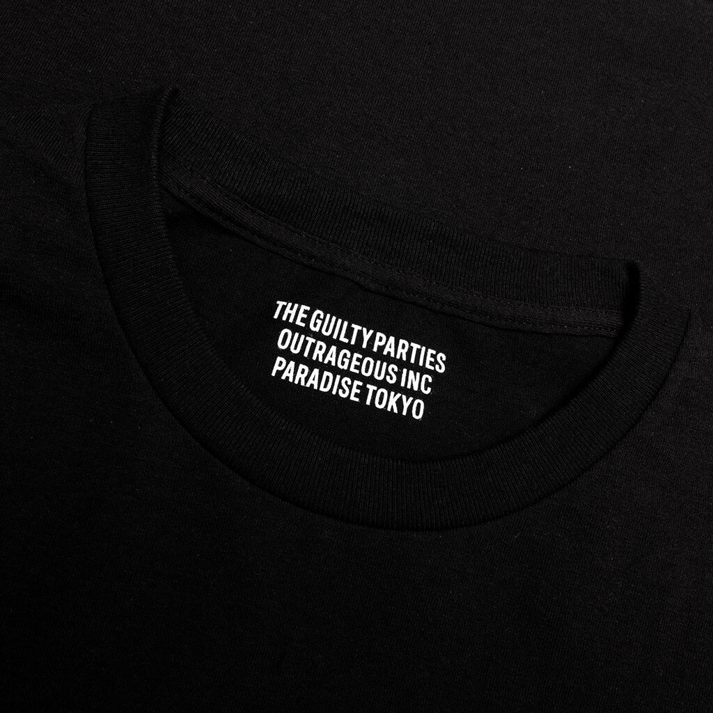 Crewneck T-Shirt Type 6 - Black