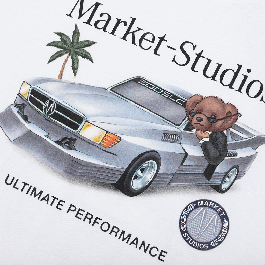 Des Bear T-Shirt - White