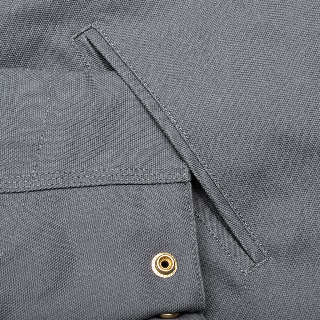 Detroit Jacket Rigid - Dove Grey/Black