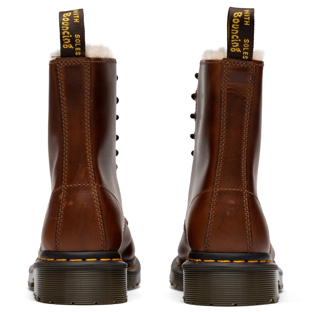 Women's 1460 Faux Fur Lined Boots - Butterscotch Orleans