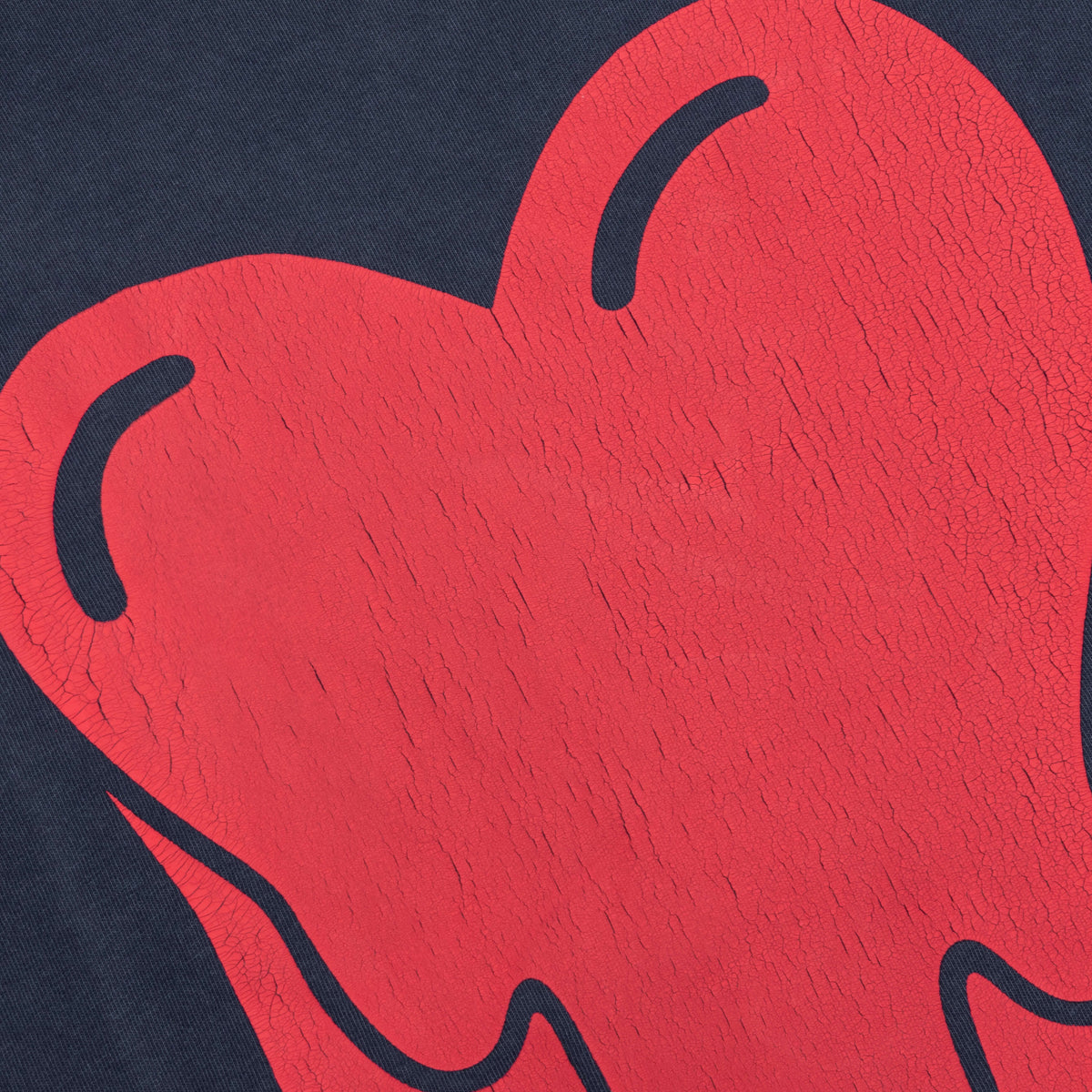 Heart Logo Tee - Navy
