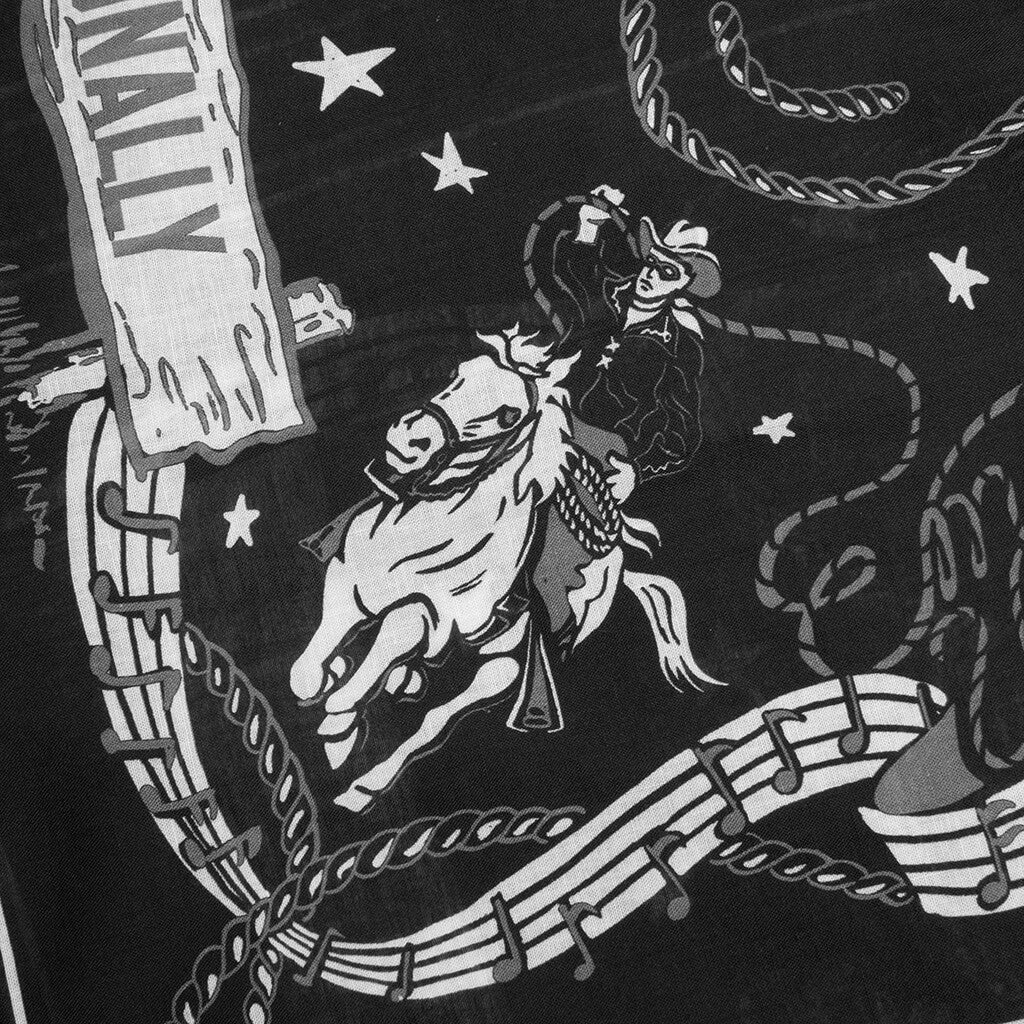 Rodeo Bandana S/S Shirt - Black