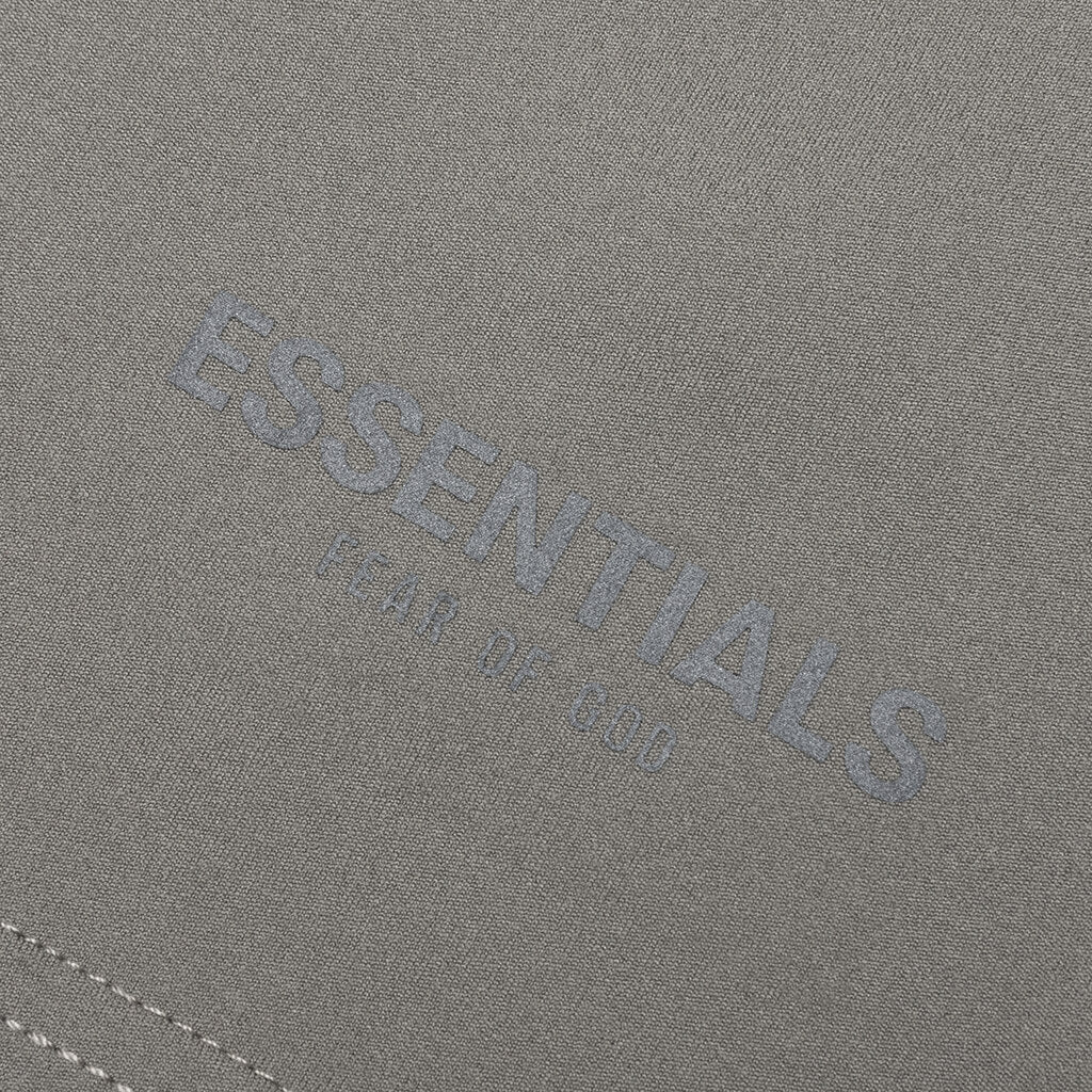 Essentials Athletic Biker Short - Charcoal