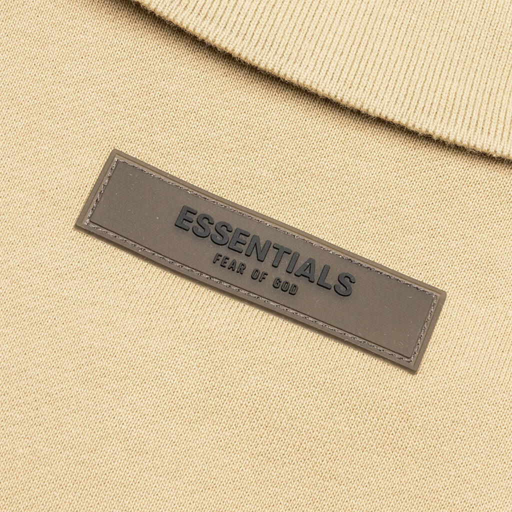 Essentials Kid's L/S Polo - Oak
