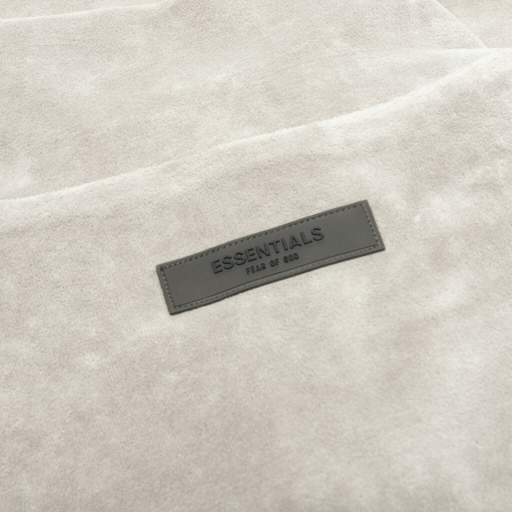 Essentials Women's Velour Mockneck - Desert Taupe
