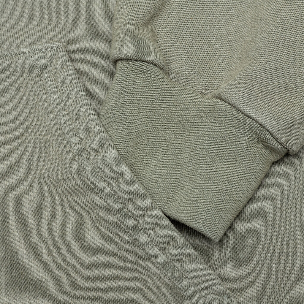 Puffed Hoodie - Oil Green