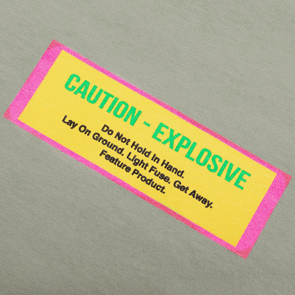 Firecracker Tee - Oil Green
