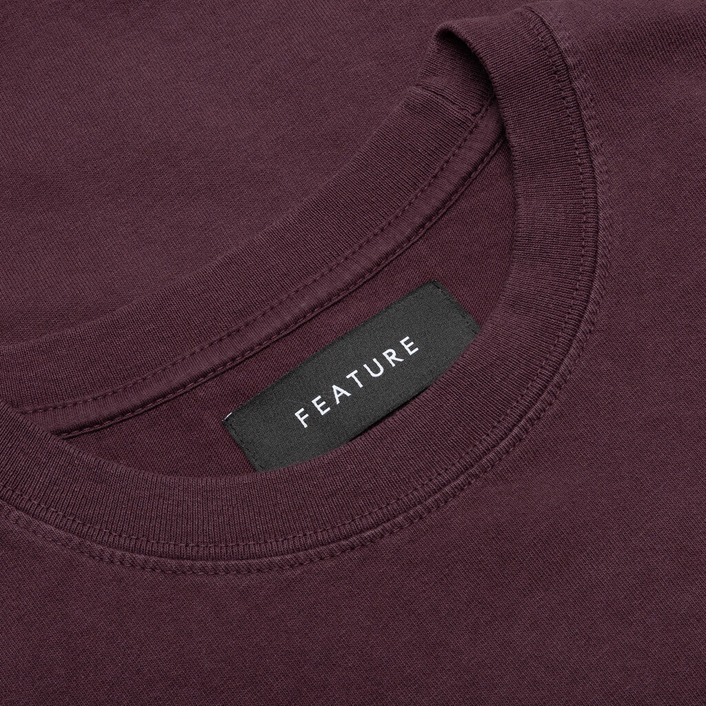 Pierce Tee - Huckleberry