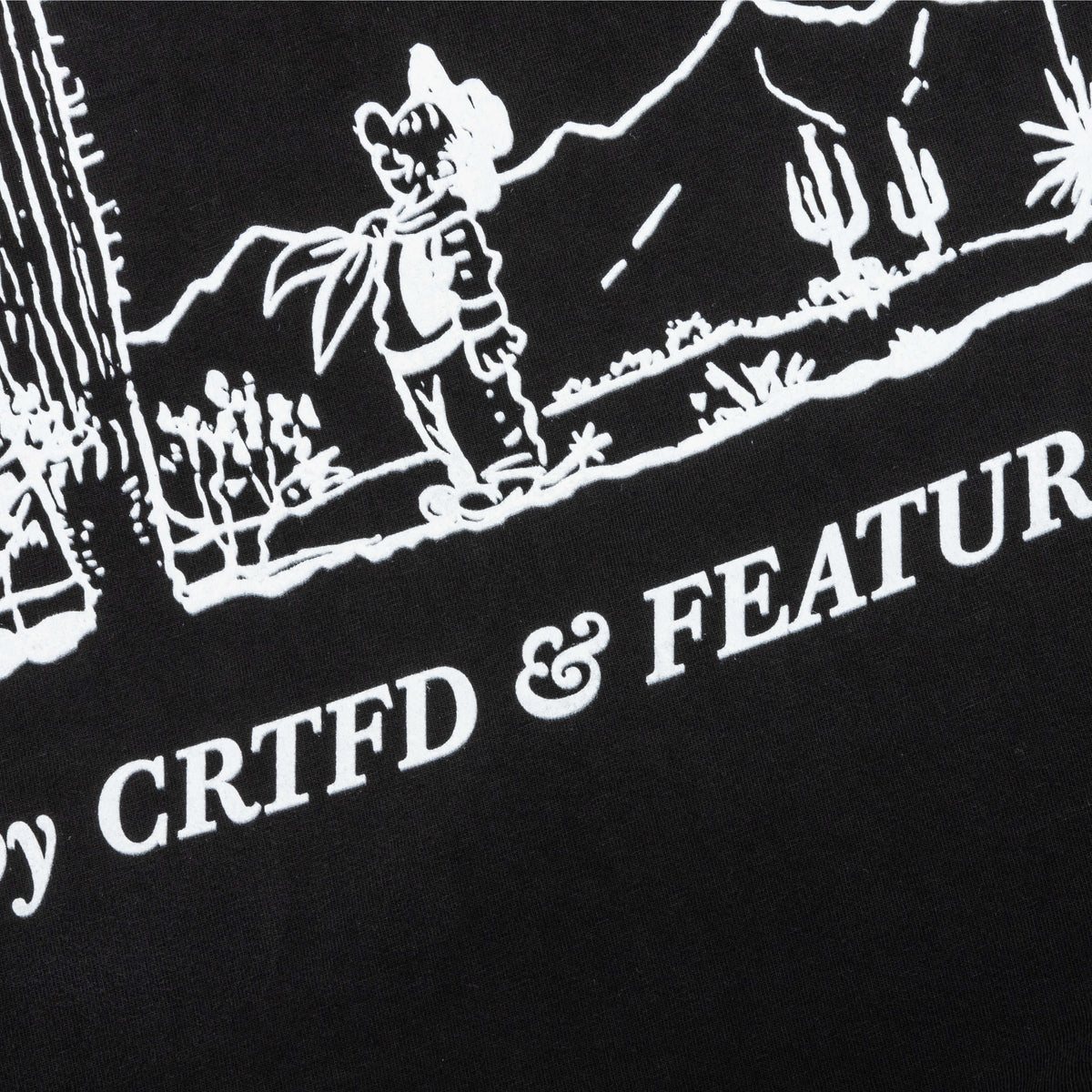Feature x CRTFD T-Shirt - Black
