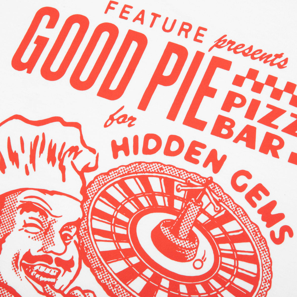 Feature x Good Pie Good Hot Tee - White