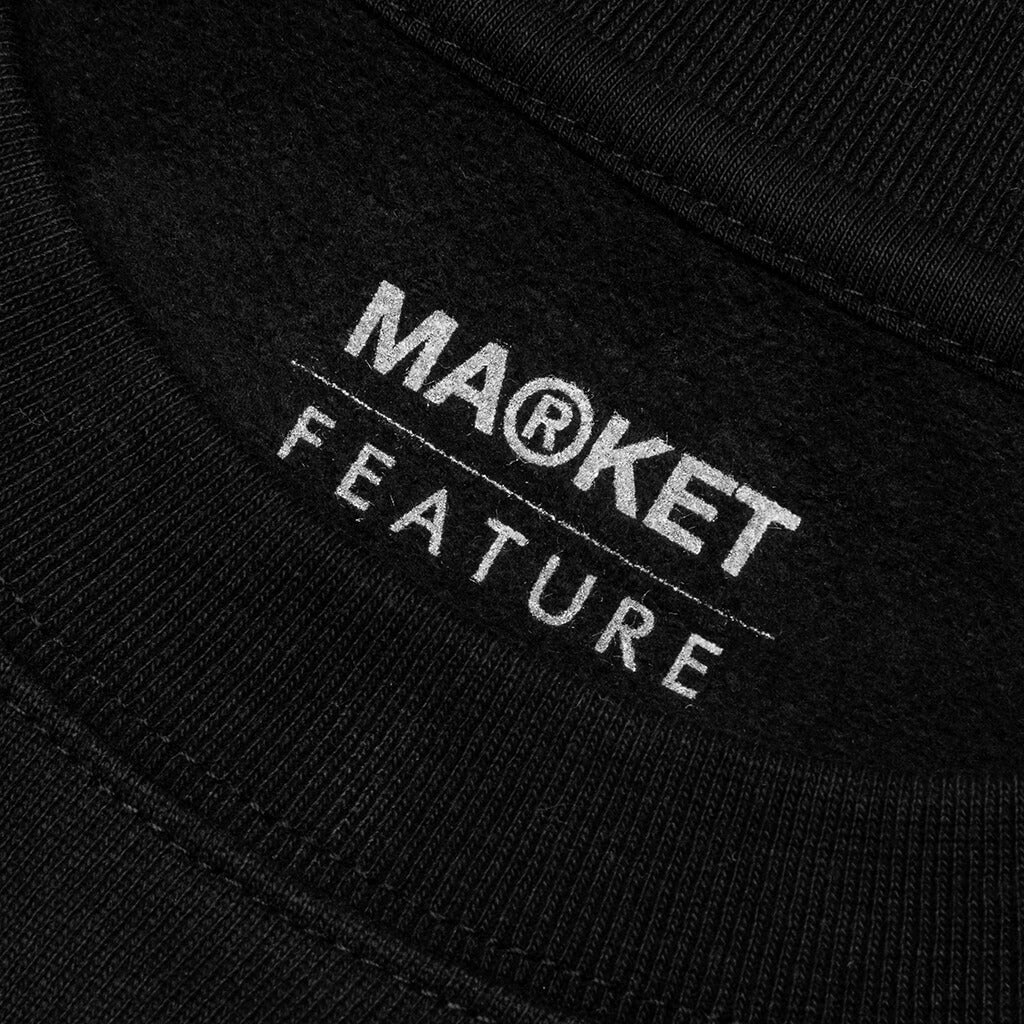 Feature x Market Money Isn't Everything Crewneck - Black