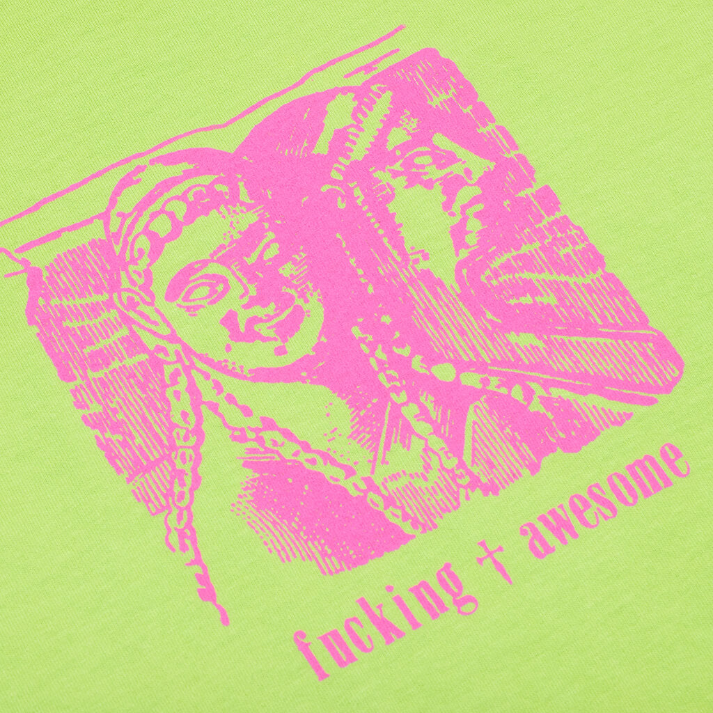 Archaic Smile Tee - Lime