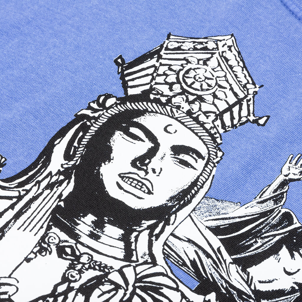 Movie Poster L/S Tee - Flo Blue
