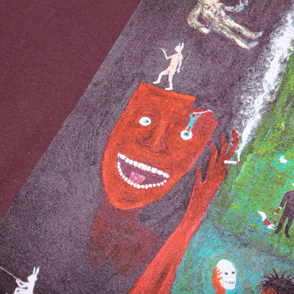 Society II Tee - Maroon