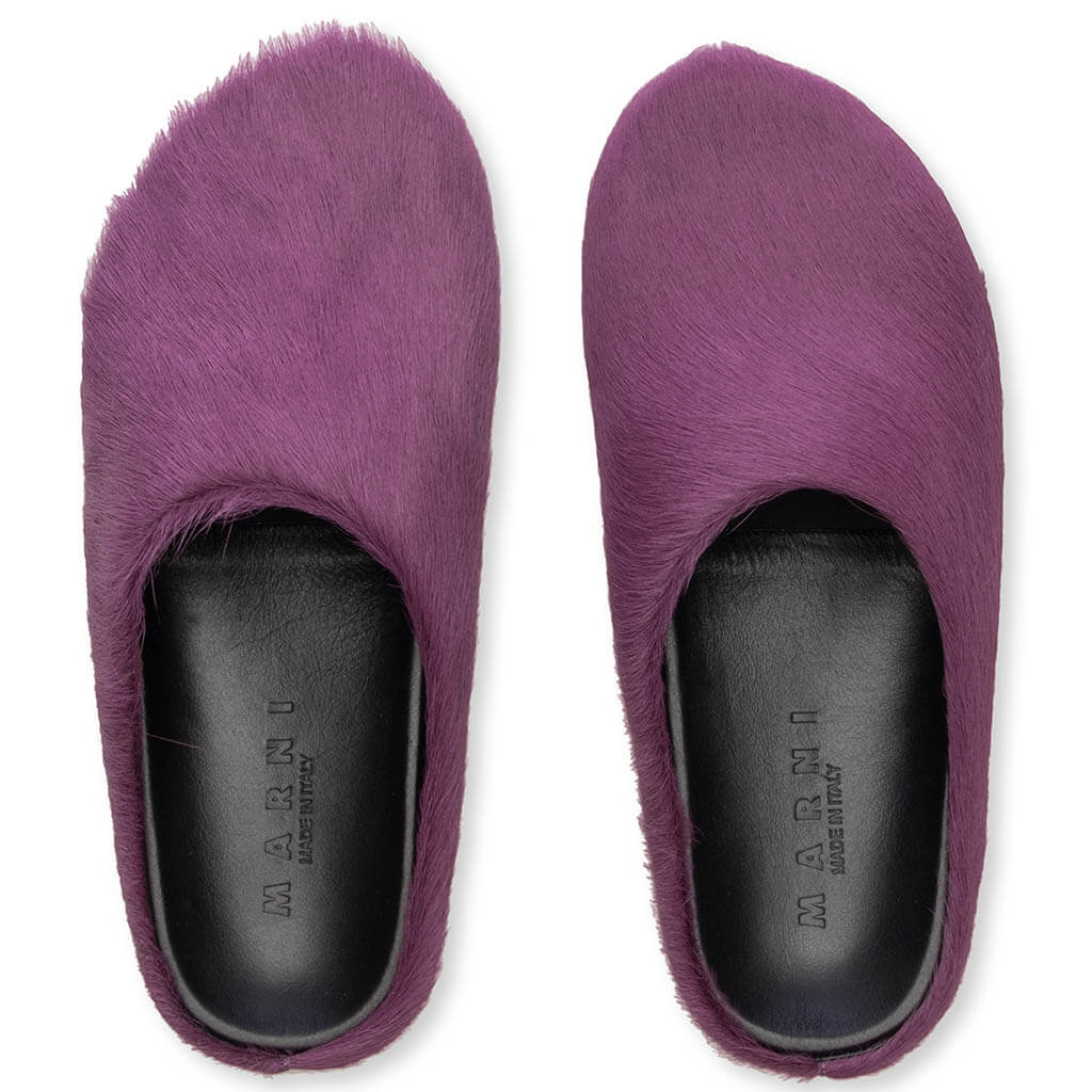 Fussbett Sabot - Prune Violet