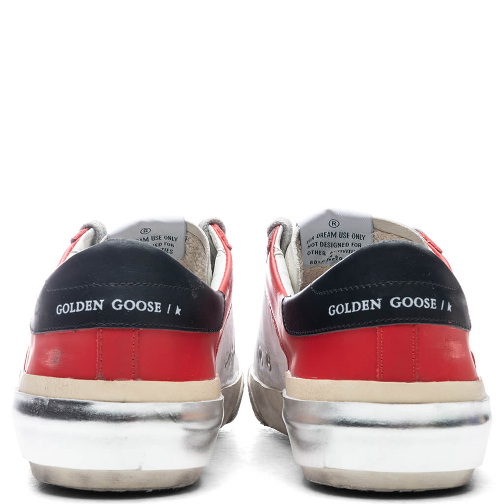 Super-Star Sneakers - White/Red/Black