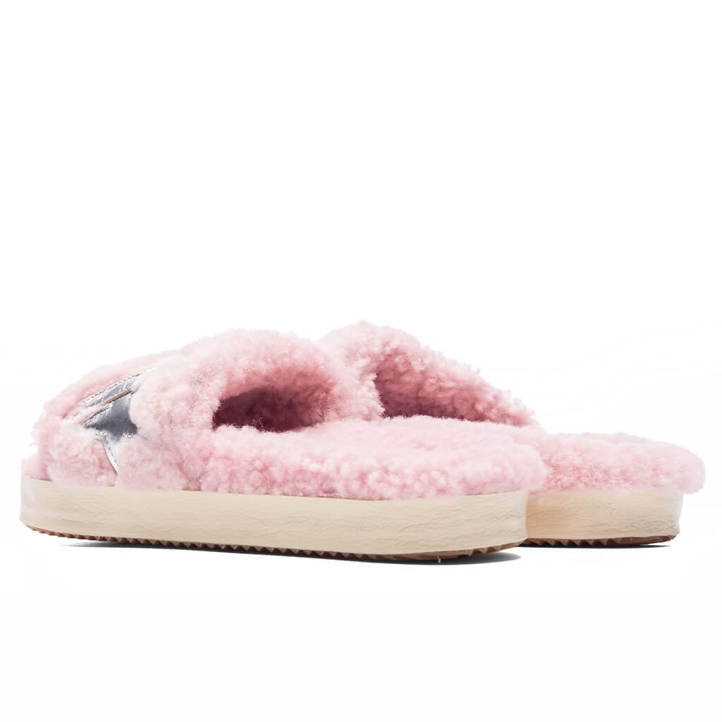 Women's Shearling Poolstar - Antique Pink/Silver