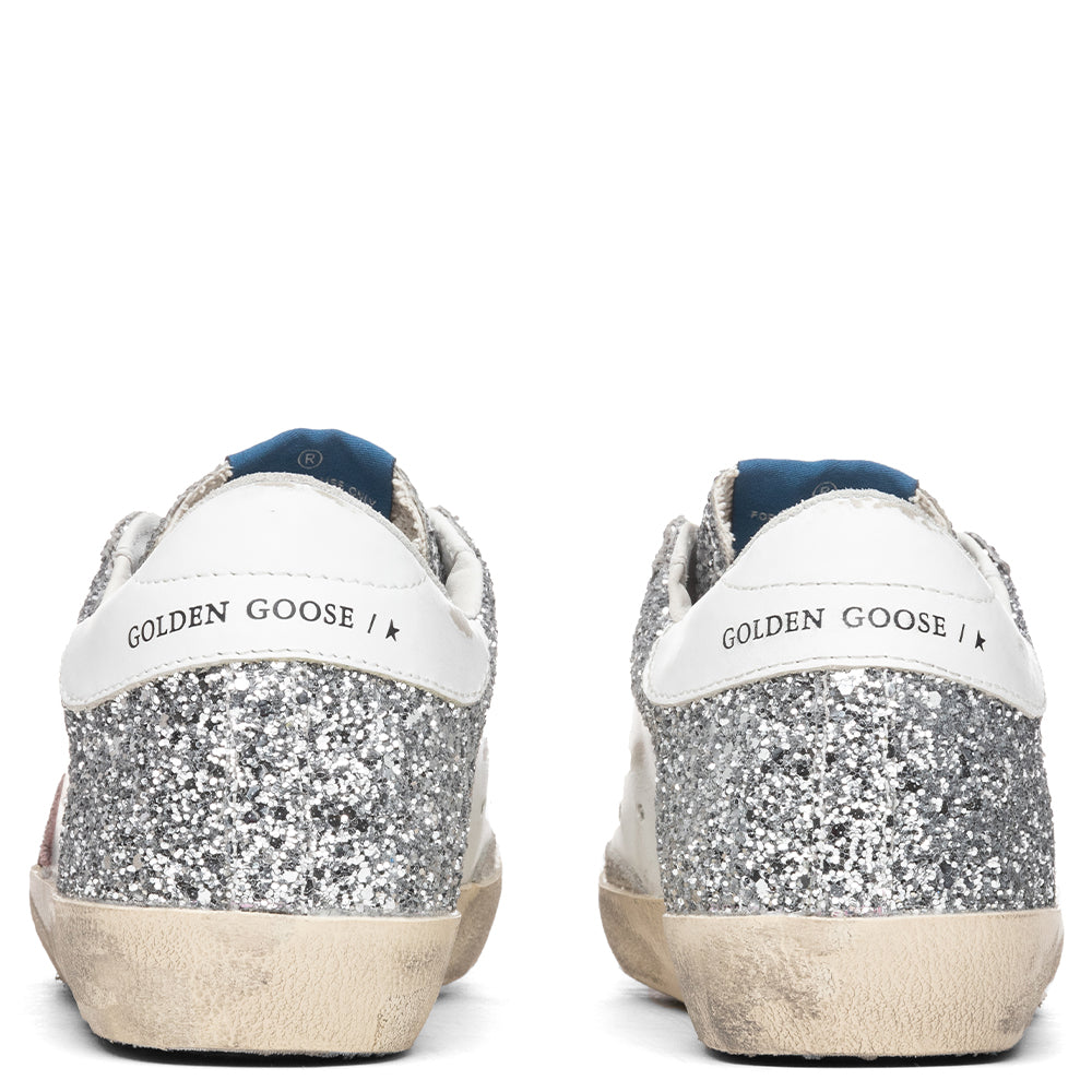 Women's Super-Star Sneakers - Ice White/Silver Pink