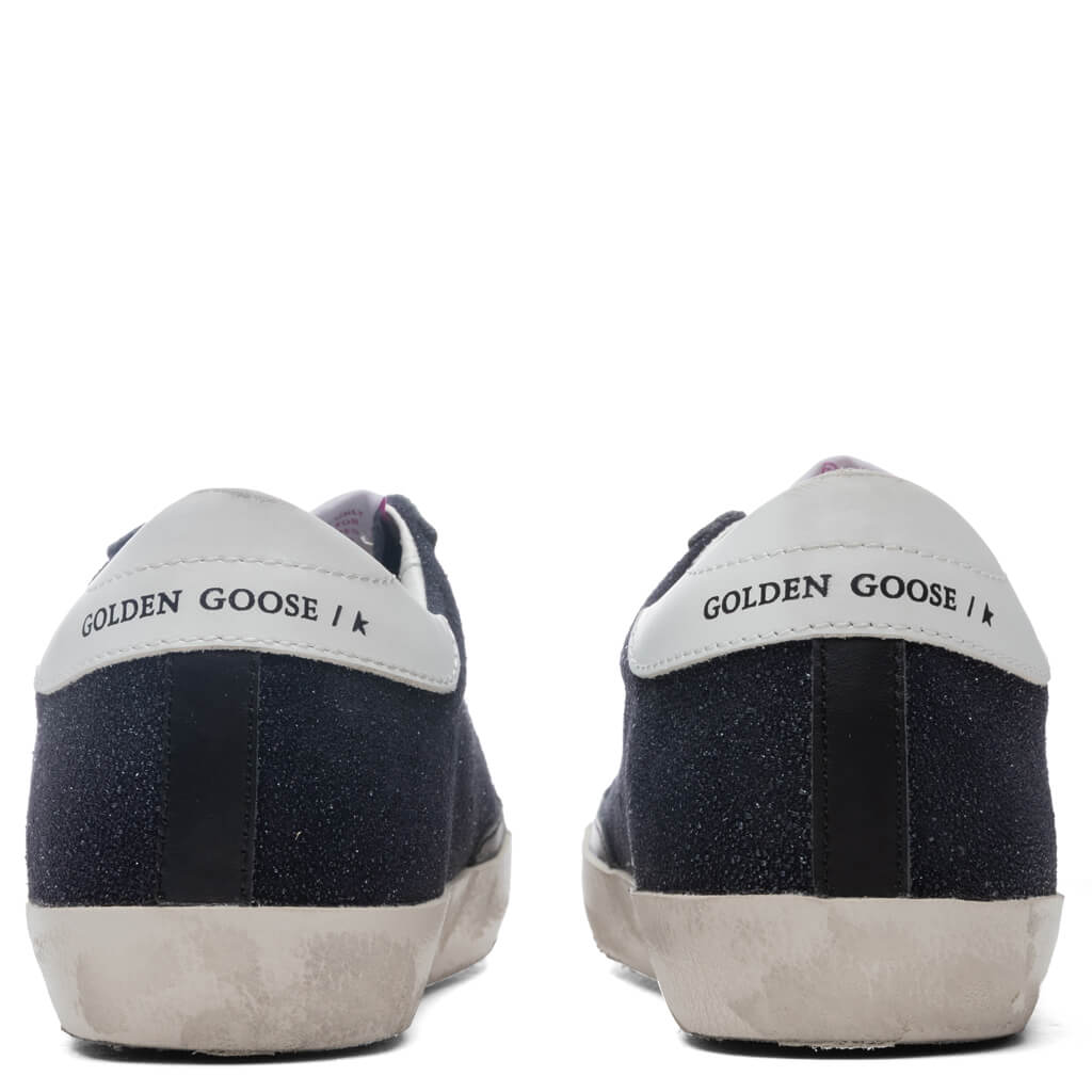 Women's Super-Star Sneakers - Black/Silver/White