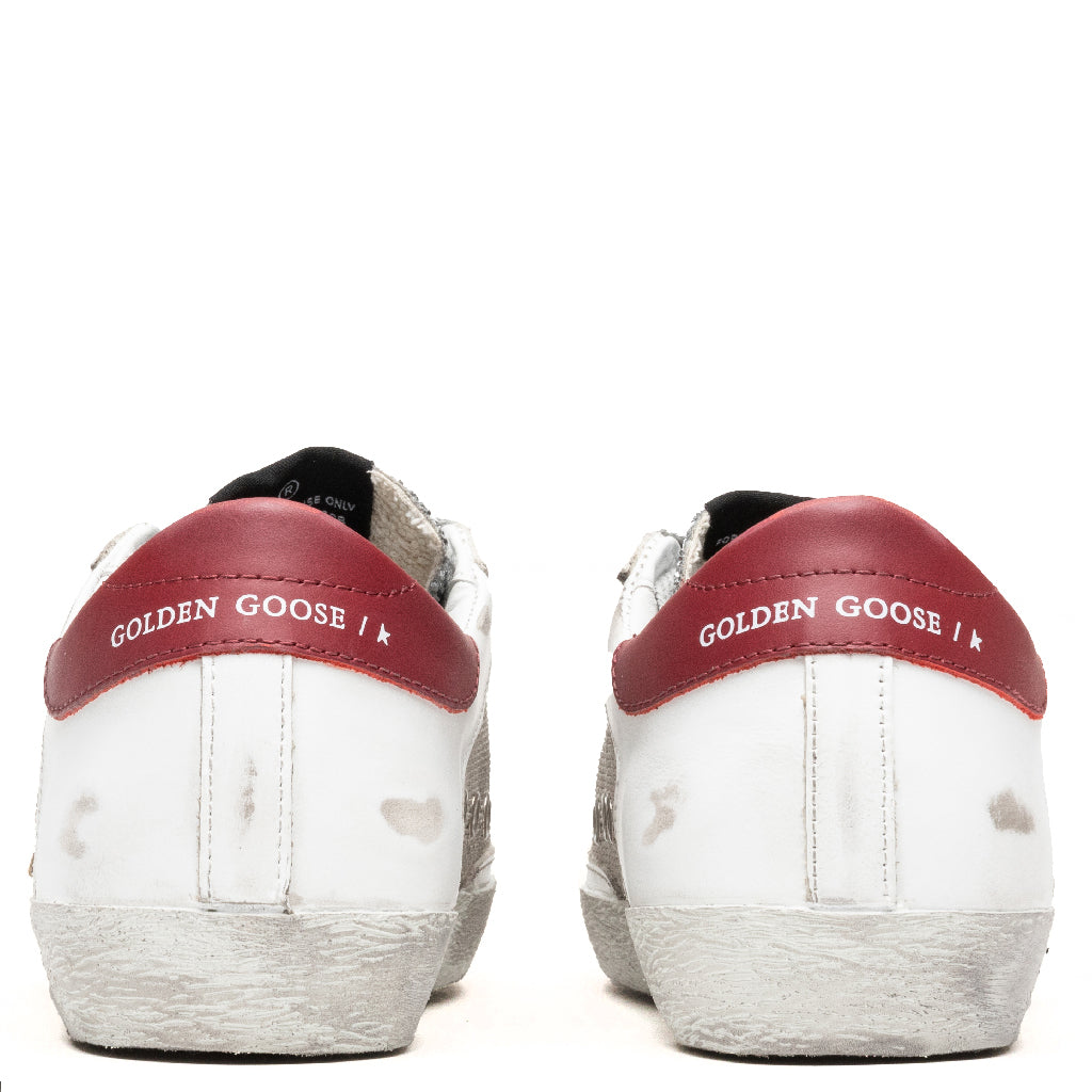 Women's Super-Star Sneakers - Silver/White/Tobacco