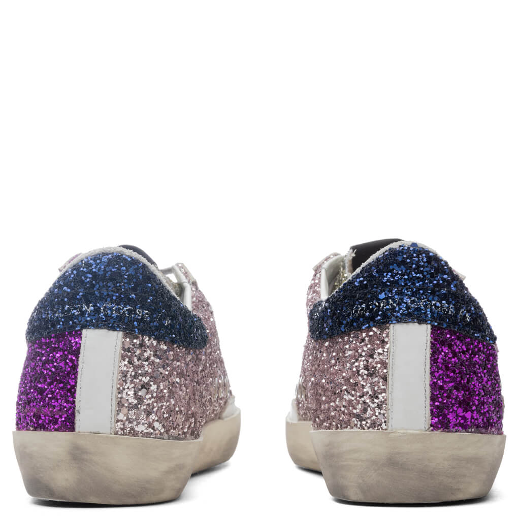 Women's Super-Star Sneakers - Violet Dirty Pink Lavender/White