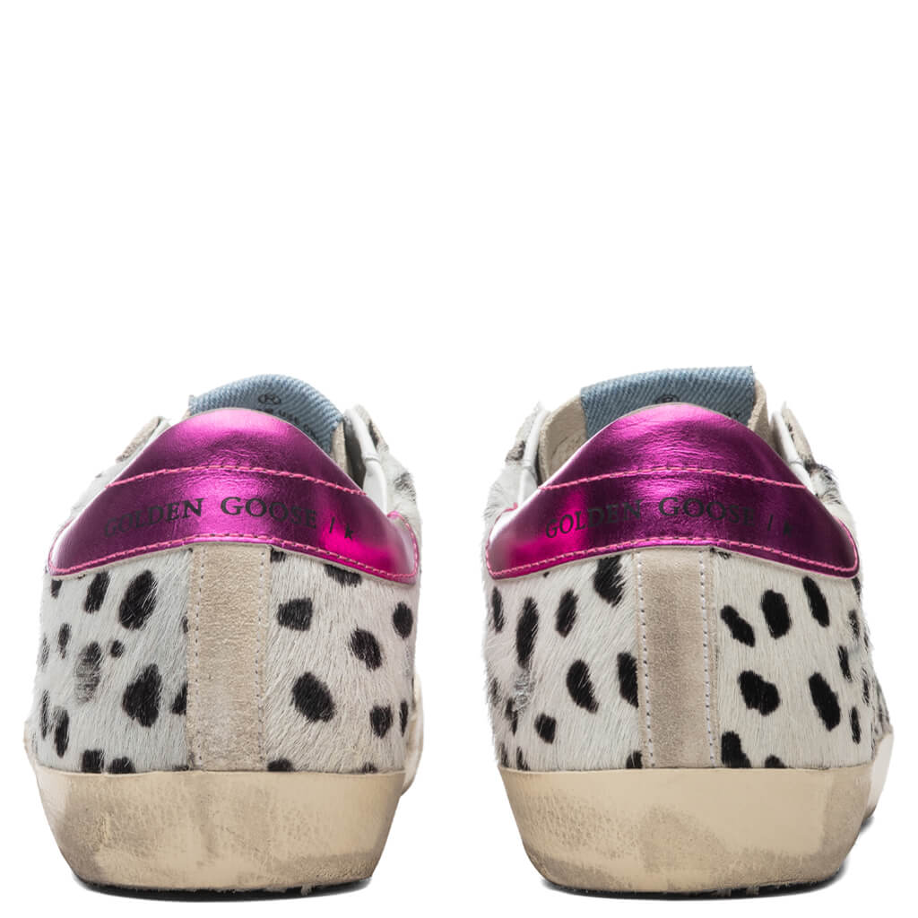 Women's Super-Star Sneakers - White/Black Cow