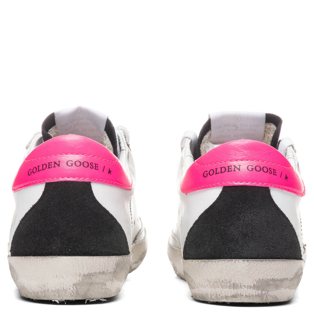 Women's Super-Star Sneakers - White/Black/Gold