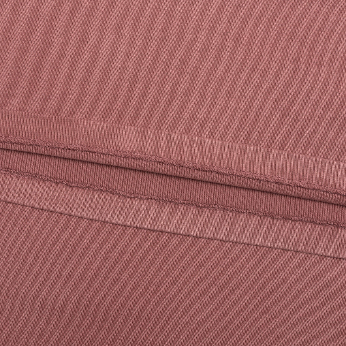 Heavy Crewneck Tee - Crimson