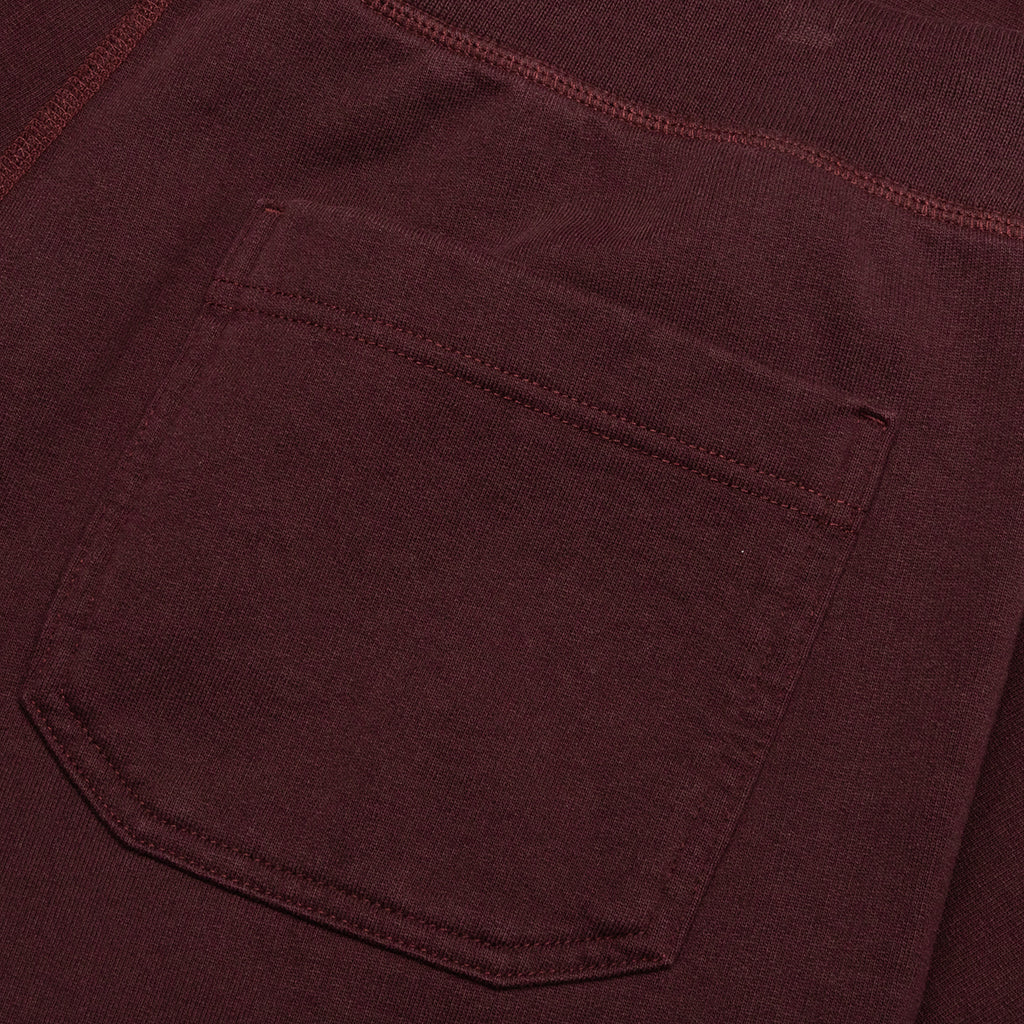 Patch Sweatpant - Crimson Night