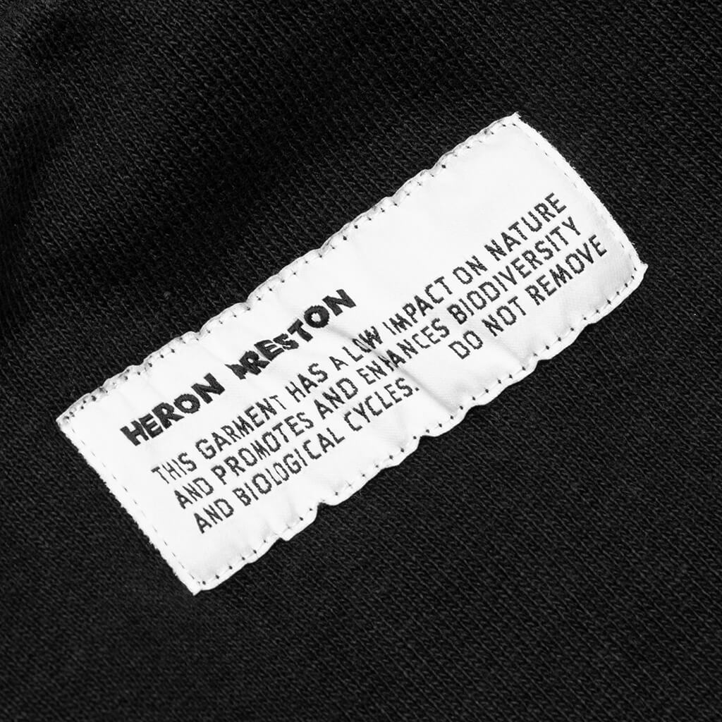 HP Brush Plain Sweatpants - Black/White