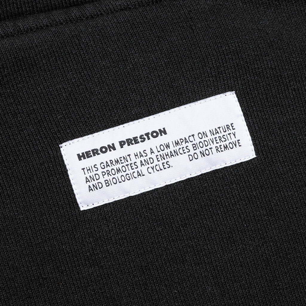 Split Herons Hoodie - Black/Orange