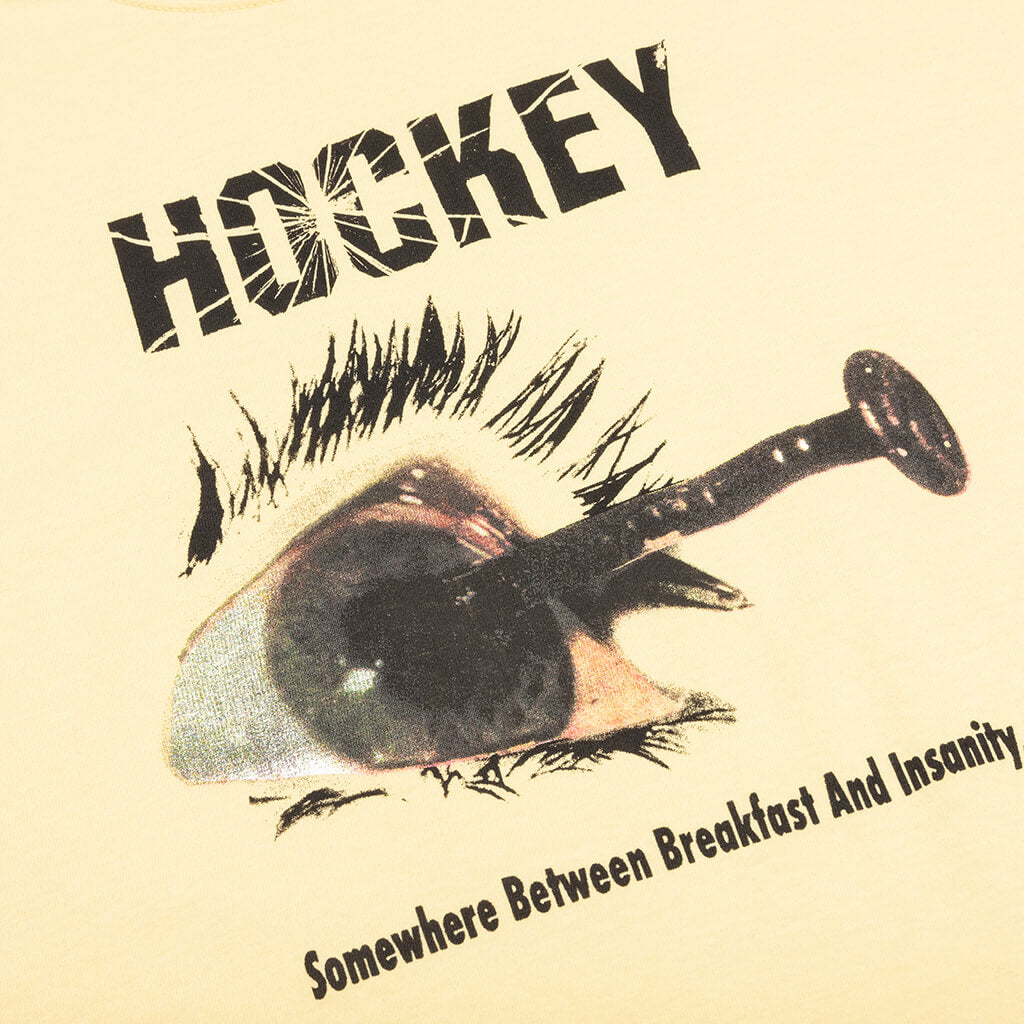 Breakfast Insanity Tee - Cornsilk