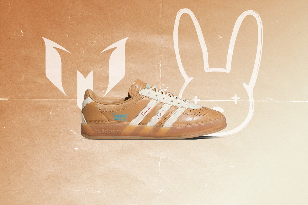 Lionel Messi x Bad Bunny x adidas Originals Gazelle Indoor - Cardboard