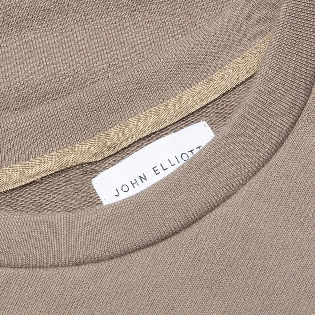 Oversized Crewneck Pullover - Dust