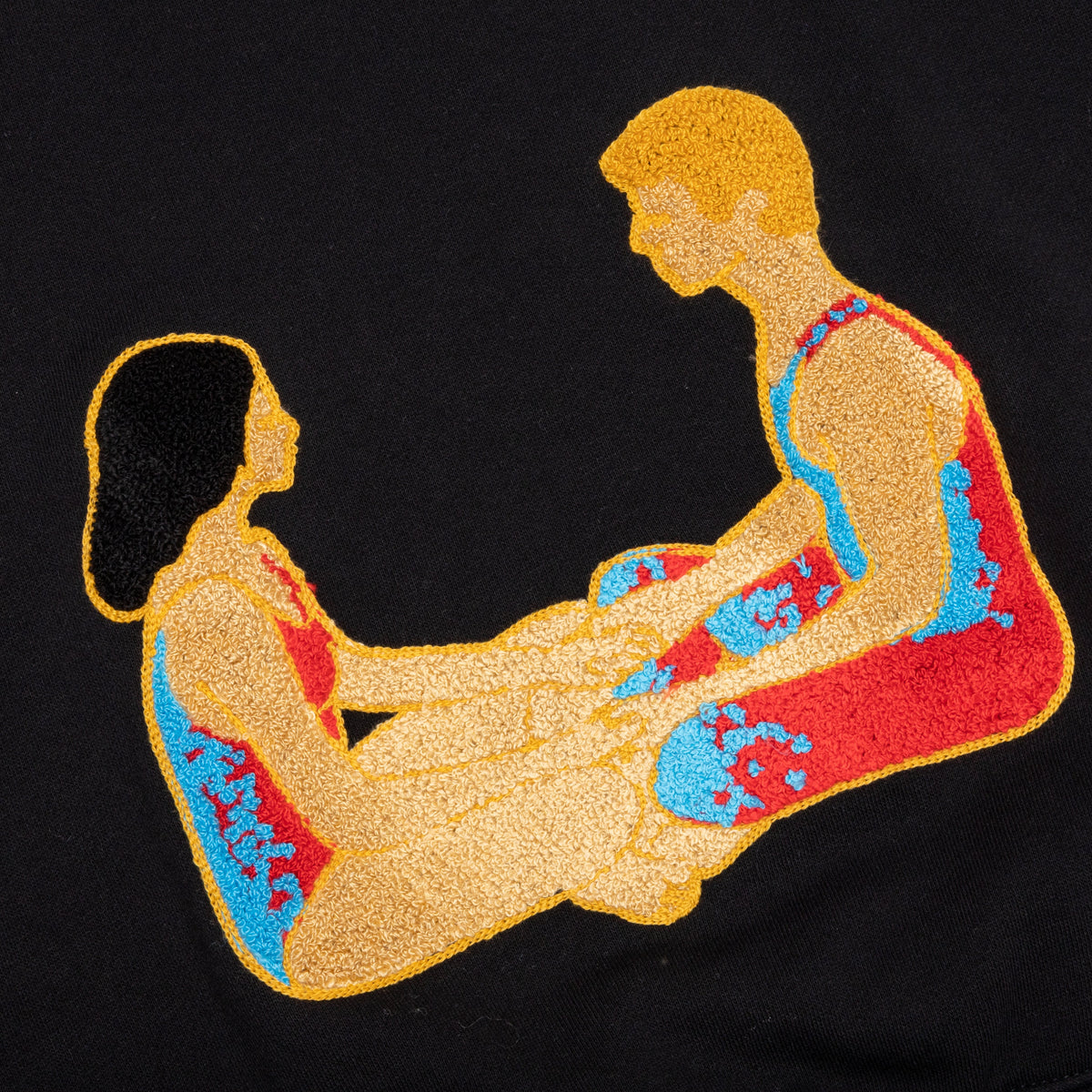 Connection Chenille Hoodie - Black