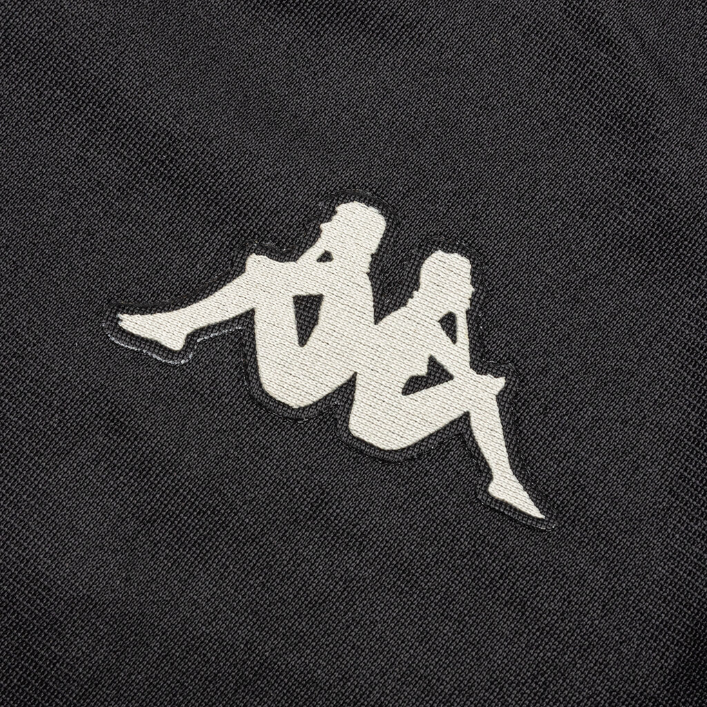 Kid's 222 Banda Dullo Track Jacket - Black Smoke/Orange Salmon/Blue Princess