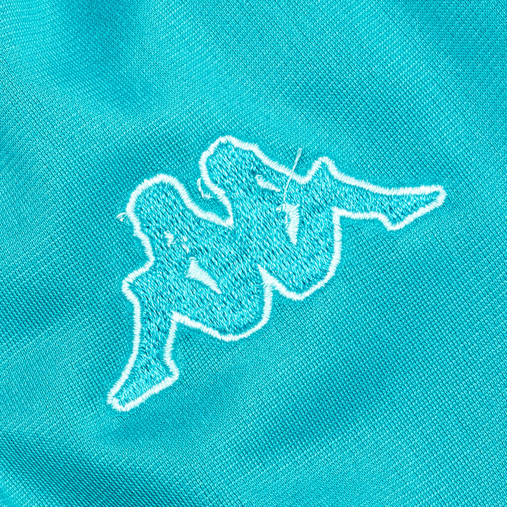 Kid's Logo Tape Alic 2 Trackpants - Blue Peacock/Bright White/Red Toreador