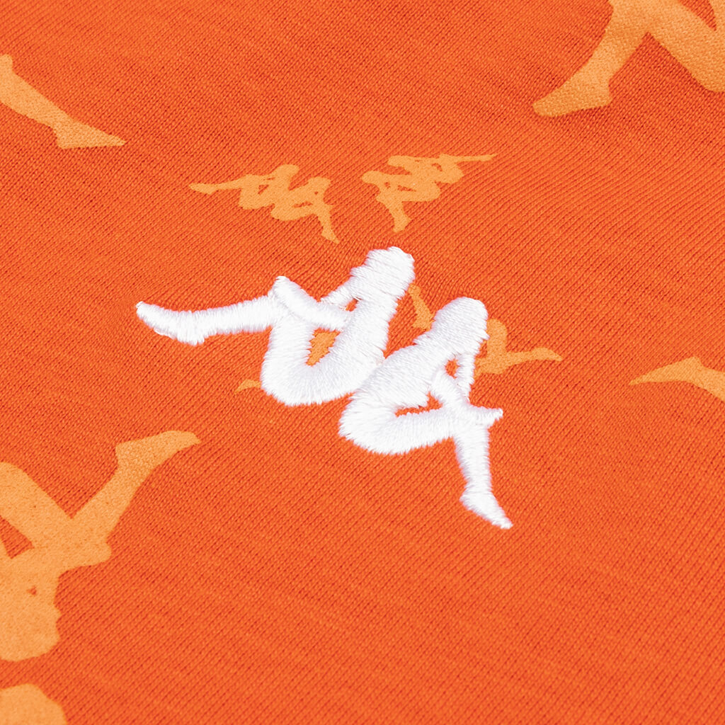 Kids Authentic Ebit T-Shirt - Orange/White