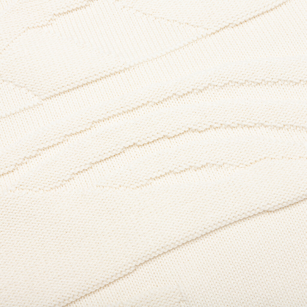 Landscaped Knitted Pullover - Off White