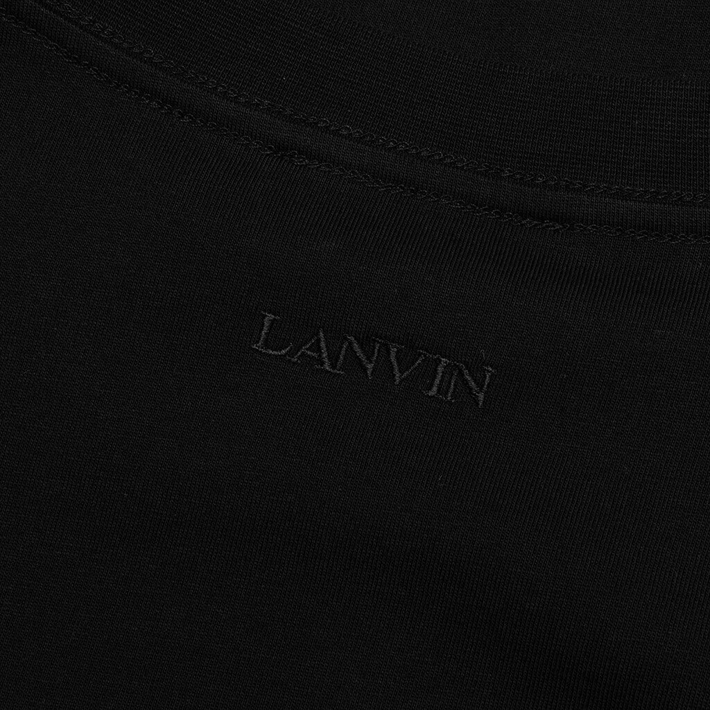 Embroidered T-Shirt - Black