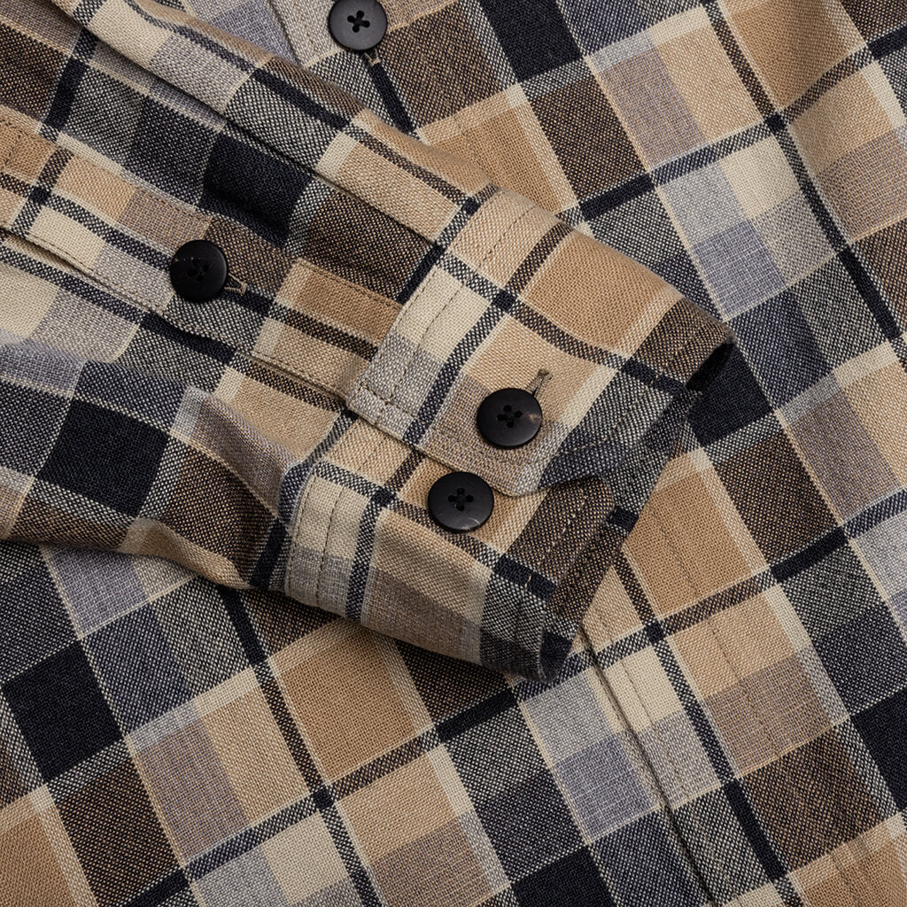 Lumber Check L/S - Beige