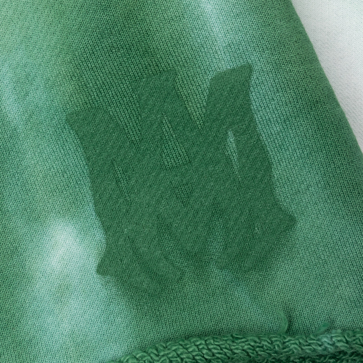 MA Logo Dip Dye Sweatshort - Mineral Green