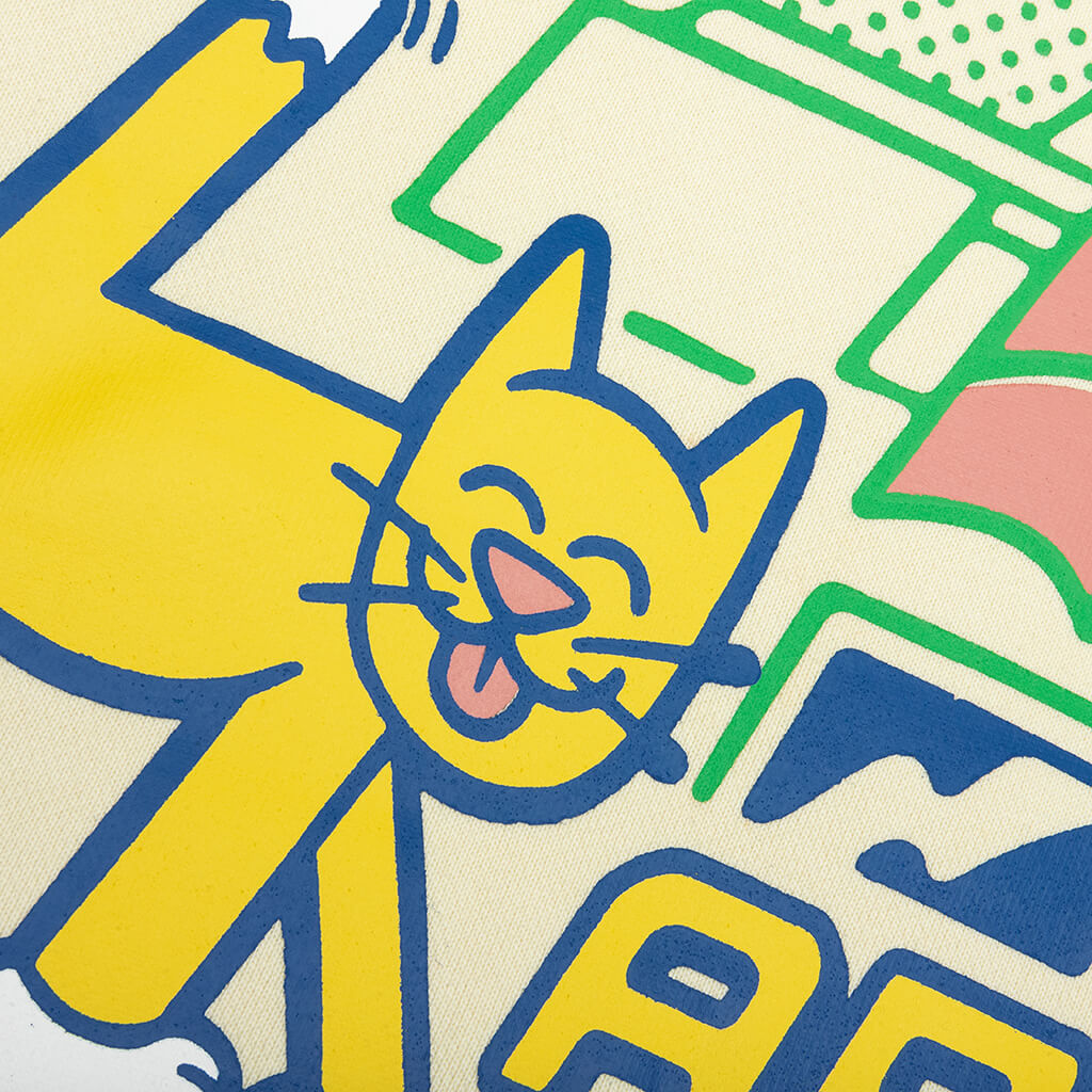 Feline Society Crewneck - Cream