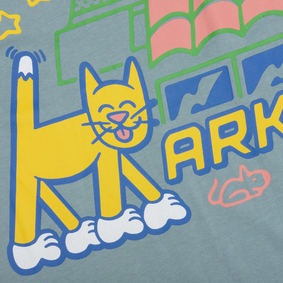 Feline Society Tee - Blue