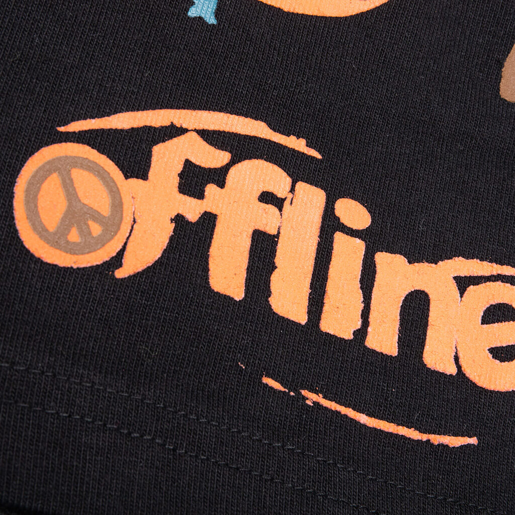 Meet Me Offline Shorts - Black